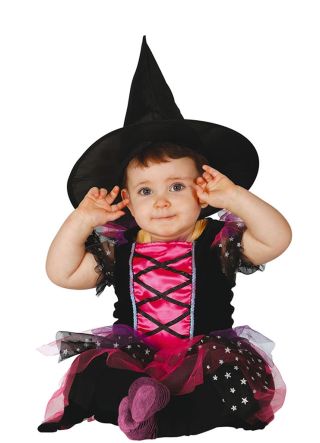 Pink Witch Baby Costume