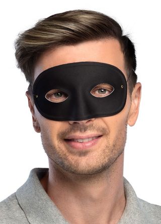 Masquerade/Bandit Black Eye Mask