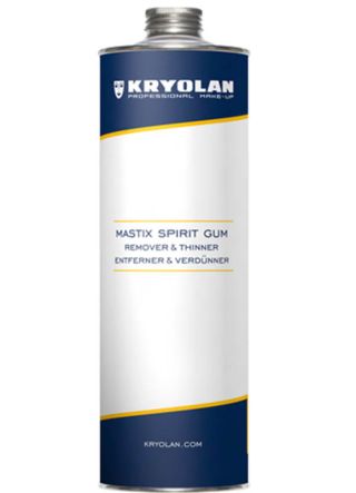 Kryolan Spirit Gum Mastix Remover and Thinner 1000ml