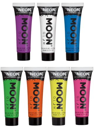 Moonglow Neon UV Face & Body Paint – 12ml
