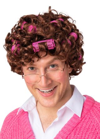 Mrs Brown Short Curly Wig - Mrs Brown's-Boys