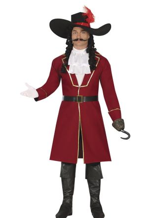 Neverland Pirate– Hook – Men’s Costume