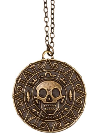 Pirate Necklace - Gold Coin