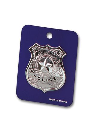 Special Police Metal Badge 6.5cm