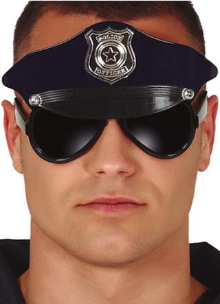 Police Hat Glasses