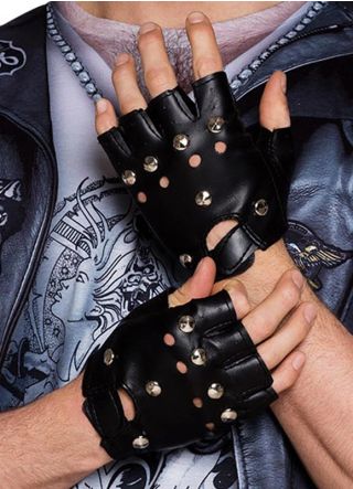 Punk or Biker Gloves 