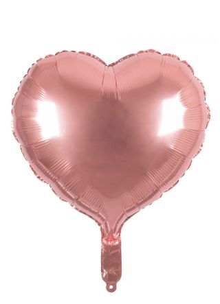 Rose-Gold Foil Heart Shaped Balloon – 45cm