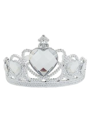 Royalty Tiara - Clear Heart Stone 