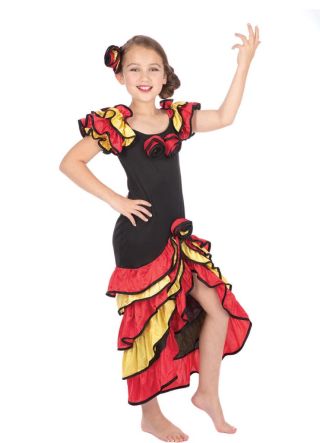 Rumba Girl Costume - Spanish