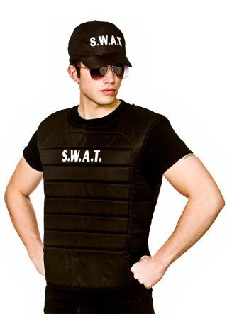SWAT Officer Vest & Cap