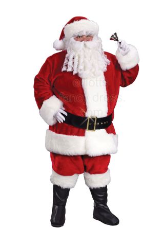 Professional Quality XXL Santa Suit - Fits up to Chest Size 58 - 60