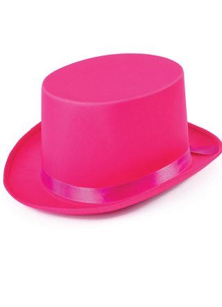 Top Hat - Satin Pink