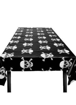 Skull and Crossbones Table-Cover 130cm x 180cm