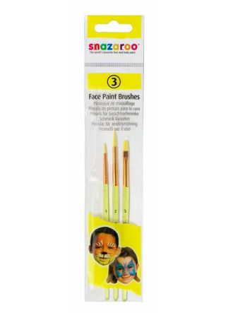 Snazaroo Face Paint Brushes 
