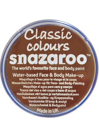 Snazaroo Light Brown Face Paint 75ml