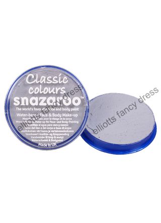 Snazaroo Light Grey Face Paint - Classic 18ml