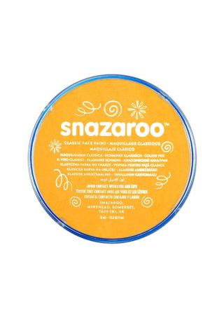 Snazaroo Ochre Yellow Face Paint - Classic 18ml