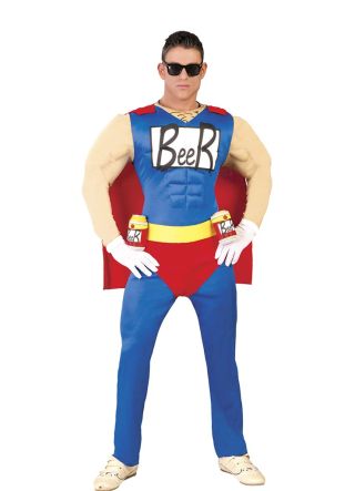 Su-Beer Hero – Muscle Suit – Men’s Costume