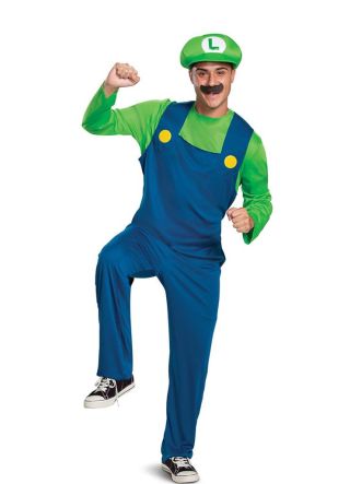 Super Mario Brother’s – Luigi Mens Costume