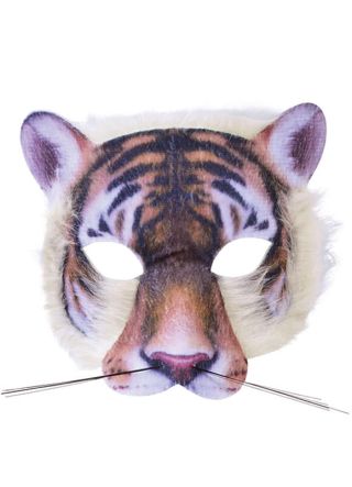 Tiger Realistic Fur Mask