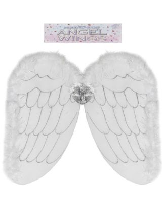 Marabou & Net Adults Angel Wings - 49x53cm
