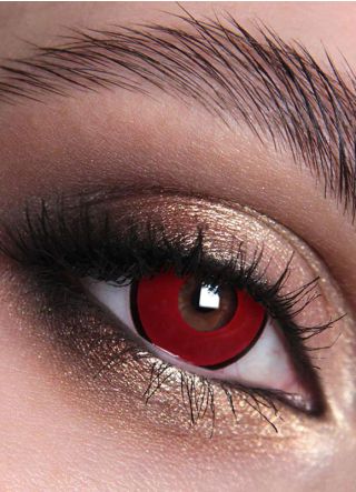 Vino Red UV Contact Lenses - One Day Wear