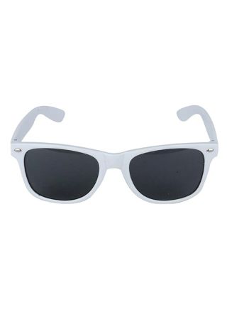 1980s White Frame Glasses