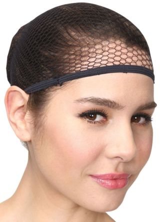 Fishnet Wig Cap - Black