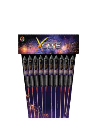Firework (ROCKETS) Xcite/Starlight 10 pack