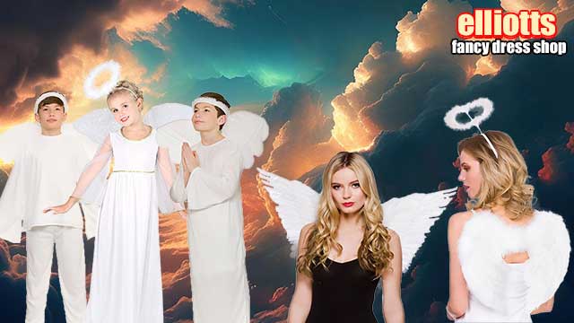 Angel Costumes, Wings and Halos